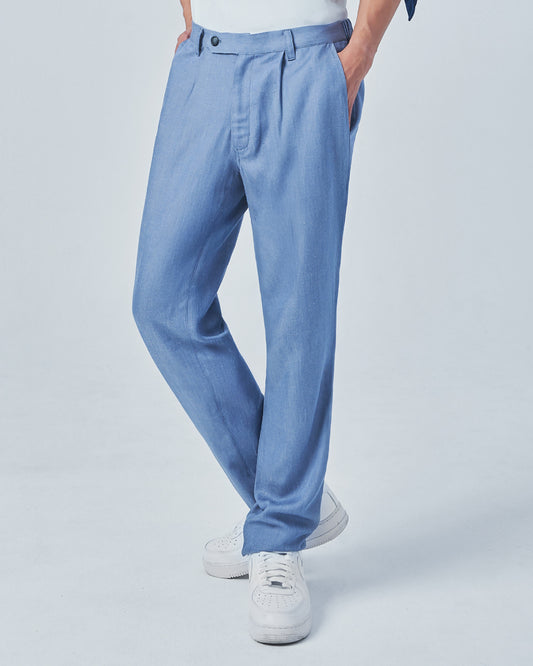 男性直筒牛仔褲