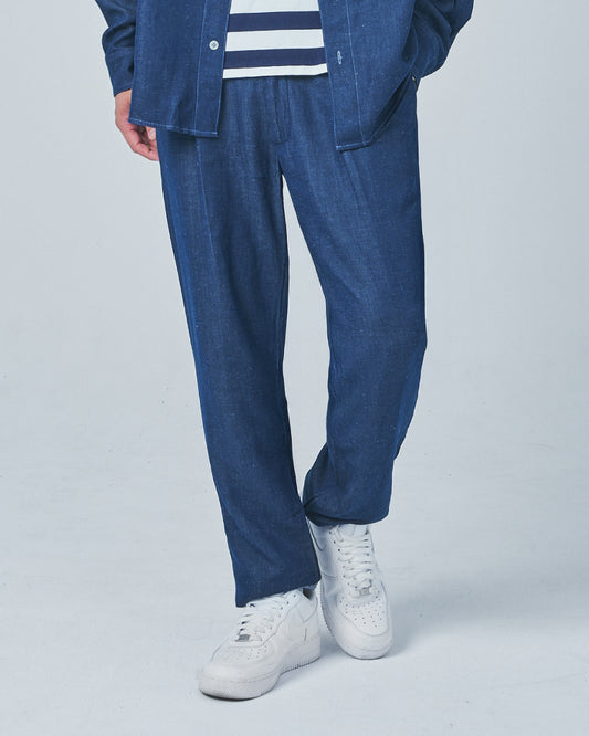 男性直筒牛仔褲