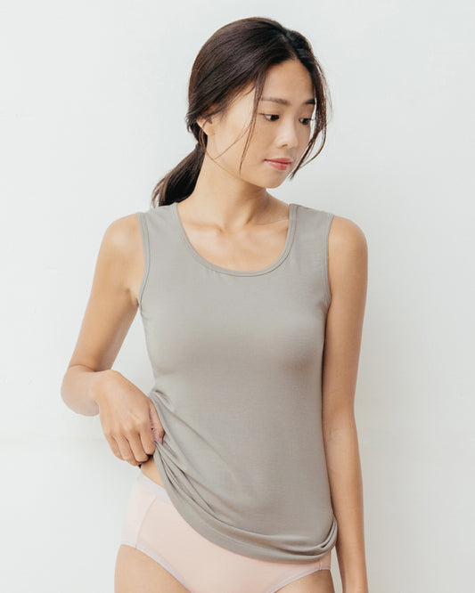 大地純淨抗敏寬肩背心