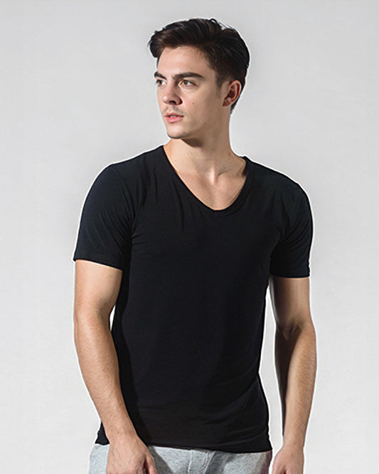 海藻潤膚V領短袖