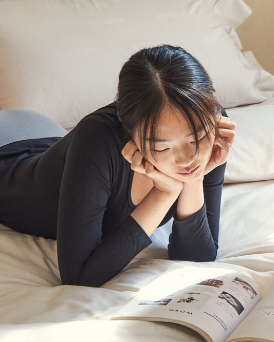 保濕潤膚_海藻天絲-女內搭衣