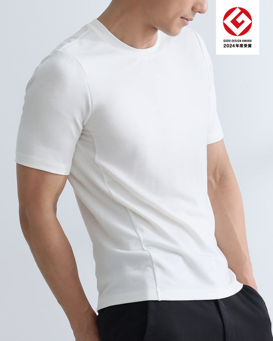 中性短袖 ｜33°C感溫衣